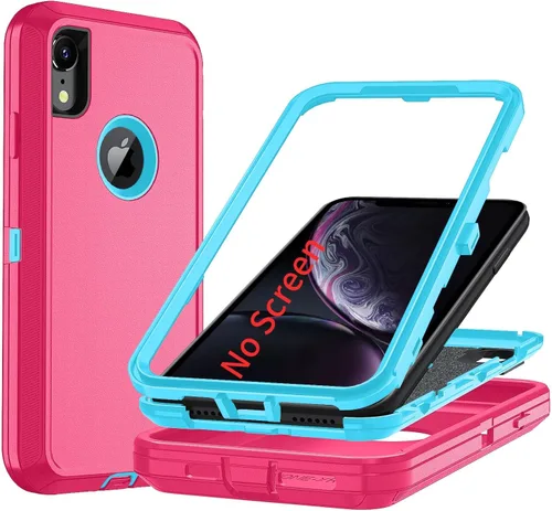 Vista 31 de Funda para iPhone 7/8Plus, iPhone 8 Plus y 7 Plus, resistente protección para teléfono, a prueba de golpes, a prueba de polvo, a prueba de caídas
