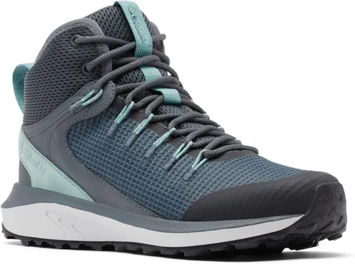 Vista 2 de Columbia Trailstorm Mid - Tenis de senderismo impermeables para mujer