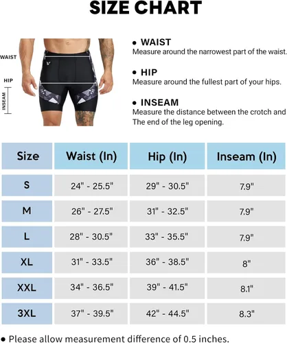 Vista 7 de ADOREISM Bañador para hombre Atlético Secado Rápido UPF 50+ Traje de baño Jammers