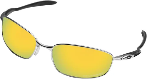 Vista 2 de BroLizard 2.0mm Thick Polarized Lens Replacement for Oakley Blender OO4059 Sunglasses - 24K Gold Polarized Lenses Mirror Coating
