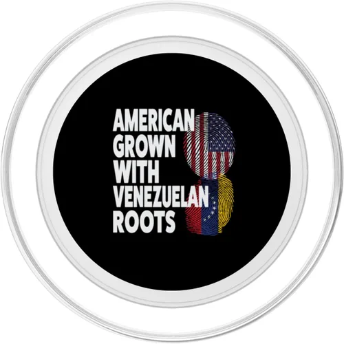 Vista 2 de American grown with Venezuelan roots Venezuela PopSockets MagSafe PopGrip for iPhone