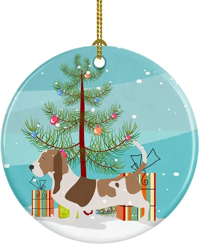 Vista 68 de Caroline's Treasures Cavalier King Charles Spaniel - Adorno de cerámica para árbol de Navidad, decoración colgante para el hogar, Navidad, fiestas