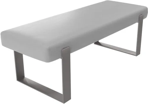 Vista 61 de VANT Banco de cama tapizado, beige Boucle, níquel cepillado Boucle Beige - Níquel cepillado