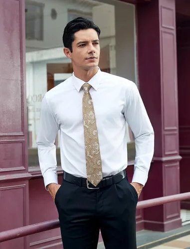 Vista 195 de Corbatas florales tejidas clásicas para hombre, corbata cuadrada de bolsillo, corbatas formales para hombres, boda con pañuelo