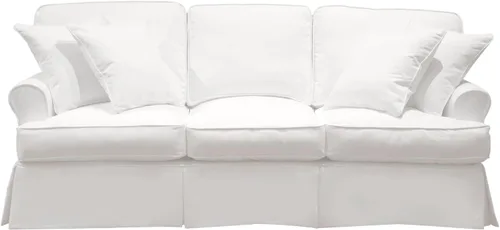 Vista 10 de Sunset Trading Horizon - Sofá cubierto, 85 pulgadas, gris claro
