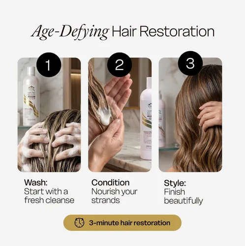 Vista 7 de Eternal Spirit Hair Pro - Paquete de champú y acondicionador, 16 onzas líquidas cada uno, edición especial, juego hidratante para el cuidado
