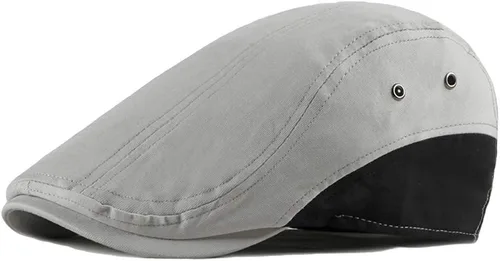 Vista 3 de paquete de 2 Algodón para hombre gorra plana Ivy Gatsby gorra sombrero