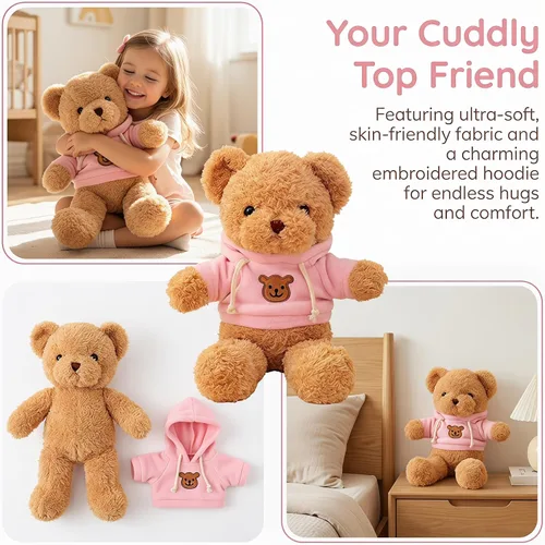 Vista 3 de Oso de Peluche (taidi Xiong fense 40cm)