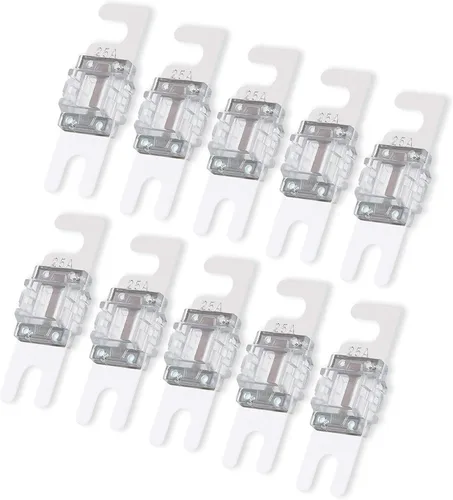 Vista 14 de AFS15-10 Níquel 15 Amp AFS Fusible Paquete de 10