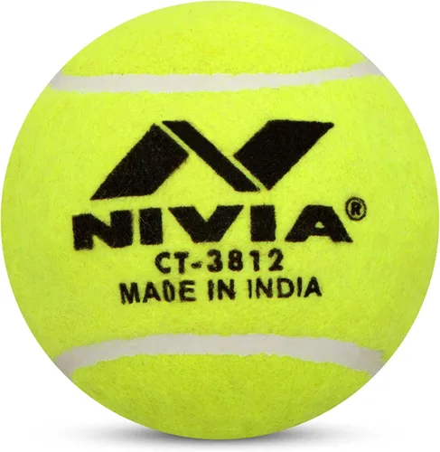 Vista 7 de Nivia Pelota de tenis pesada para críquet (paquete de 12)