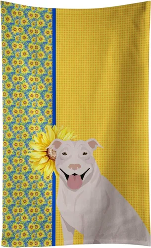 Vista 68 de Caroline's Treasures WDK5313KTWL - Toalla de cocina con diseño de girasoles de verano, color negro y tostado, Airedale Terrier, toalla de mano