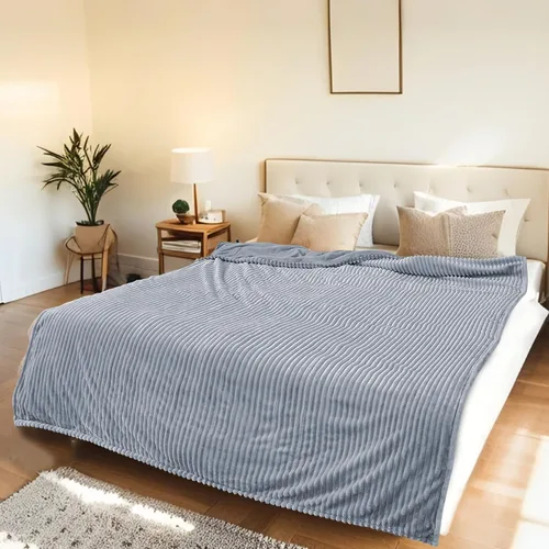 Vista 11 de Manta térmica eléctrica tipo throw tamaño 50"x60" - Tela de franela y sherpa de doble cara, 6 ajustes de calor y 3 horas de apagado automático