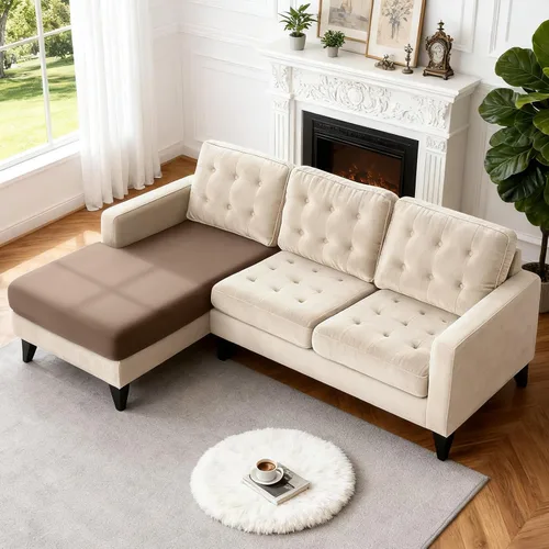 Vista 17 de TAOCOCO Fundas de Cojines de Sofá Elásticas Fundas de Asiento de Silla para Sillón, Fundas de Asiento de Sofá de 1 Pieza Protector de Muebles Suave