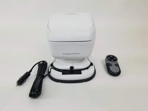 Vista 3 de Golight GT Series Model 7901GT - Foco halógeno, color blanco Soporte portátil, control remoto inalámbrico de mano