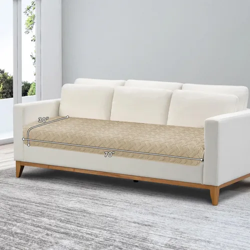 Vista 3 de BOCTOPUG Funda para Cama de Perro para Mascotas - Mantas, Alfombras, Almohadillas para Protección de Sofá, Fundas Impermeables para Cama, Manta