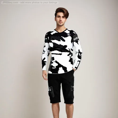 Vista 9 de UGLY FROG Bike Wear 240923 Men's ClassicFashion CyclingDownhill Cycling JerseyBikeSummer Bicycle Sportswear Clothing