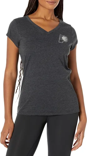 Vista 20 de Ultra Game Camiseta de mujer NBA Oficial con cuello en V y strass de manga corta