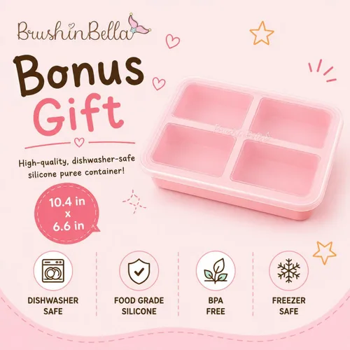 Vista 3 de Baby Food Maker 5 en 1 Procesador de alimentos para bebés con bandeja de sopa, máquina para hacer puré de bebé, molinillo, vaporizador, pantalla