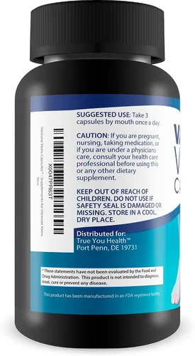 Vista 3 de Cápsulas de venas varicosas – Nuestro mejor tratamiento natural para las venas varicosas – Suplemento de venas varicosas anti mujeres – Tratamiento