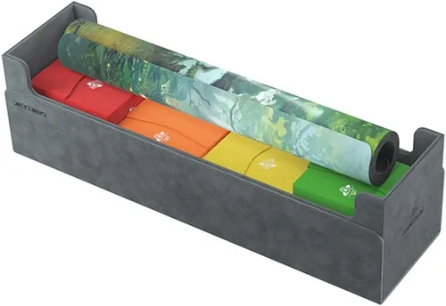 Vista 4 de Dungeon S 550+ Caja de accesorios de juego y cubierta convertible de doble manga para almacenamiento de tarjetas, protector de juego de tarjetas