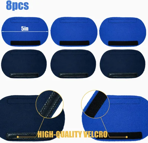 Vista 6 de Paquete de 8 fundas de correa CPAP, fundas de correa CPAP cómodas, fundas de correa CPAP, fundas para correa de protección CPAP, compatibles