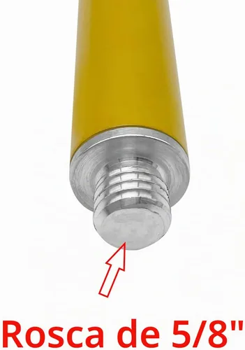 Vista 3 de 4 pulgadas 5/8 extensión poste para la antena GNSS RTK del prisma