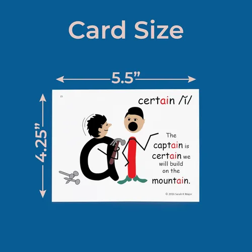 Vista 3 de Tarjetas de enseñanza de ortografía con sonido Child1st - 154 ortografías