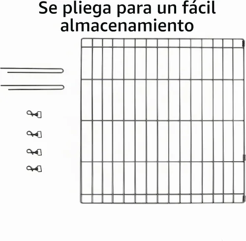 Vista 4 de MidWest Homes for Pets Kit de Extensión Universal para Corral de Mascotas de 2 Paneles Se Adapta a Corrales Metálicos para Perros de 24 Pulgadas