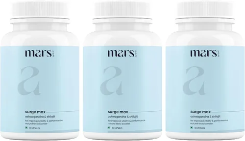 Vista 9 de Mars Surgemax Cápsulas naturales con Shilajit y Musli Safed Apoya la energía, la fuerza y la inmunidad para un estilo de vida activo 60