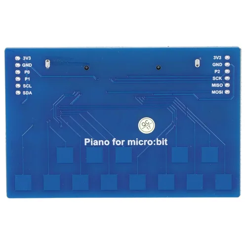 Vista 7 de Mini tablero de expansión del módulo de piano, controlador táctil capacitivo TTP229 I2C tablero de desarrollo de interfaz para micro bit