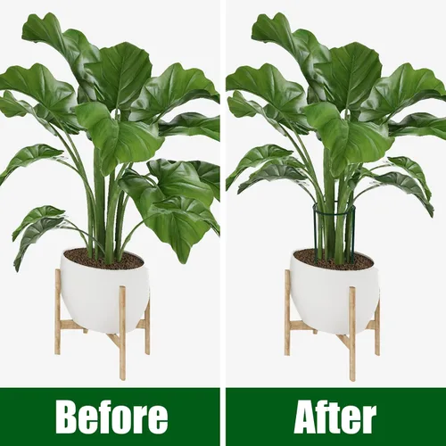 Vista 8 de FEED GARDEN Paquete de bolsas de cultivo+estacas de soporte para plantas