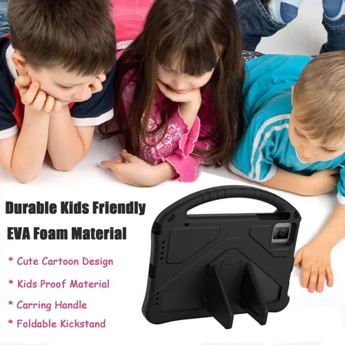 Vista 6 de Funda para tableta Revvl Tab 0.18 oz, funda protectora de espuma EVA para niños, cubierta protectora de mango para T-Mobile REVVL Tab 5G (2023)