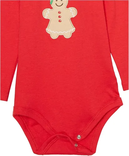 Vista 8 de Hudson Baby Conjunto de body y pantalón de algodón unisex, Azul