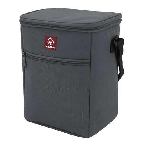 Vista 12 de Wolverine Bolsa térmica para 24 latas Aislada Reutilizable Resistente Resistente al agua Sitio de trabajo Exterior Viaje Maletereo