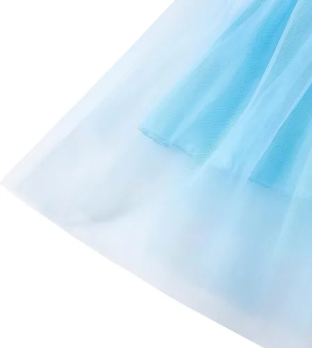 Vista 7 de knemmy Ropa de vestir de princesa de Cenicienta para niñas pequeñas disfraz de Cenicienta para niñas Halloween cumpleaños Chrismax