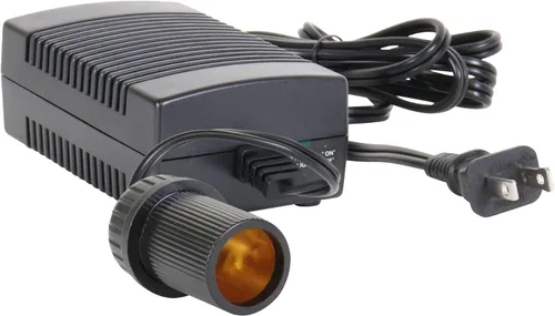Vista 2 de Koolatron Adaptador de corriente de 110 V CA a 12 V CC con disyuntor, convertidor de alimentación de CA a CC, fuente de alimentación de 12 V 5 A