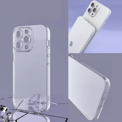 Vista 6 de Funda transparente personalizada para todos los iPhone Series 17 16 15 14 13 12 11/Pro/Plus/Pro Max, 12 13 Mini, X/XR/SE 8 7 Transparente