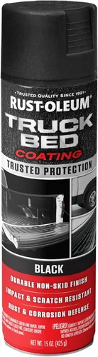 Vista 3 de Rust-Oleum 352594 Aerosol para revestimiento de caja de camión automotriz, 15 onzas, transparente Textured Non-Skid Surface Rust Protection