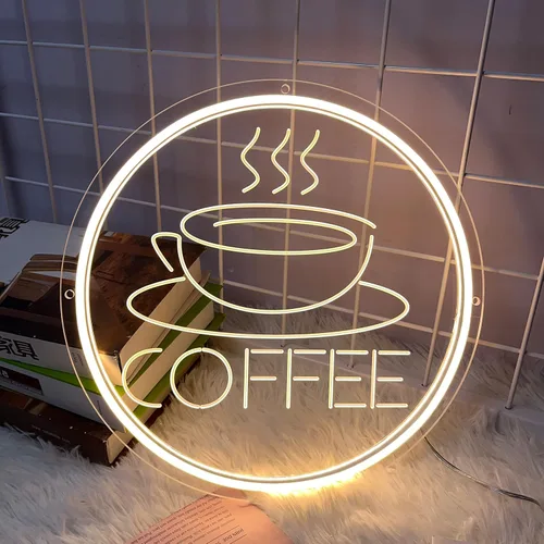 Vista 10 de Letreros de neón de Boba Peace&Love & Boba Regulables de luz de neón con burbujas para té, leche, té, bar, ventanas, decoración de pared