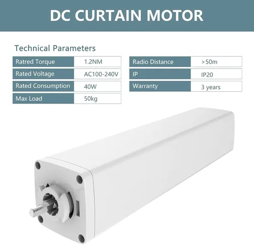 Vista 6 de Cortinas eléctricas de 87 a 244 pulgadas, abridor motorizado con control remoto (157 pulgadas)