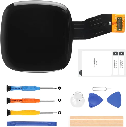 Vista 7 de Kit de reemplazo de pantalla para Fitbit Versa 4 FB523 para Fitbit Versa 4 FB523, pantalla LCD, pantalla táctil, digitalizador, reemplazo con piezas