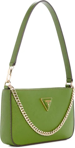 Vista 2 de GUESS Bolso de hombro con cremallera superior Brynlee, Verde botella