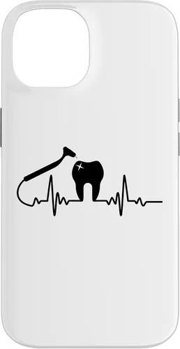 Vista 4 de Odontología divertido dentista I Drill Molar diente higienista dental caso para iPhone 17