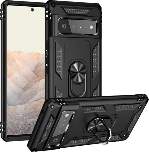 Vista 7 de Korecase Funda para Google Pixel 6 Pro de Servicio Pesado Resistente de Cuerpo Completo a Prueba de Arañazos a Prueba de Golpes Protección