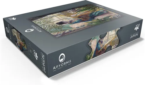 Vista 3 de MyPuzzle Madame Monet Embroidering 1875 by Claude Monet - Rompecabezas prémium de 100 piezas para adultos