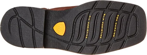Vista 4 de bota estilo vaquero con punta de acero para mujer Ariat Krista