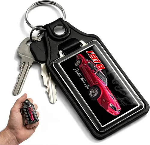 Vista 11 de Brotherhood Car Key Chain for Trans Am Firebird - Classic Models Keychain for Men and Women Gift Key Ring