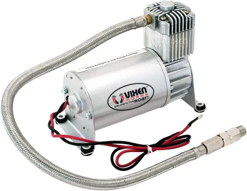 Vista 5 de Vixen Horns - Kit de compresor de aire de 12 V, 150 PSI con tanque de 0.5 galones VXO8705 para bocina de tren, suspensión de aire, incluye