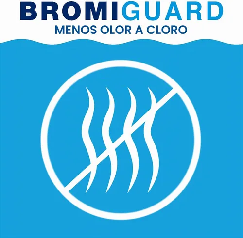 Vista 2 de BROMIGUARD Tabletas de Bromo de 1 Pulgada 1.8 Libras para Spa Jacuzzi Desinfectante Químico Sanitizante Tabletas de Bromo Tabletas de Bromación