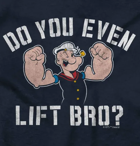 Vista 2 de Do You Even Lift Bro Popeye Sailor - Camiseta para niño y niña